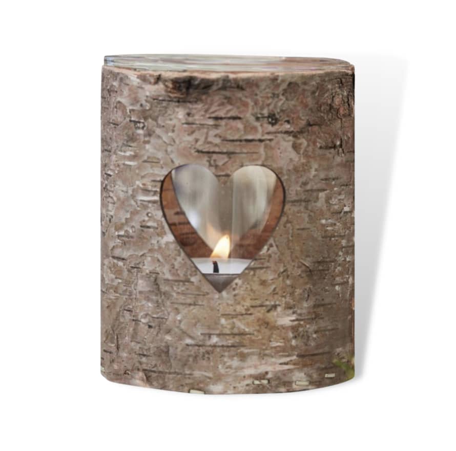 Ginger Ray Birch Bark Vase / Candle Holder