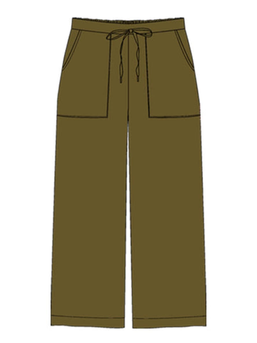 Nooki Design Clipper Trousers-olive
