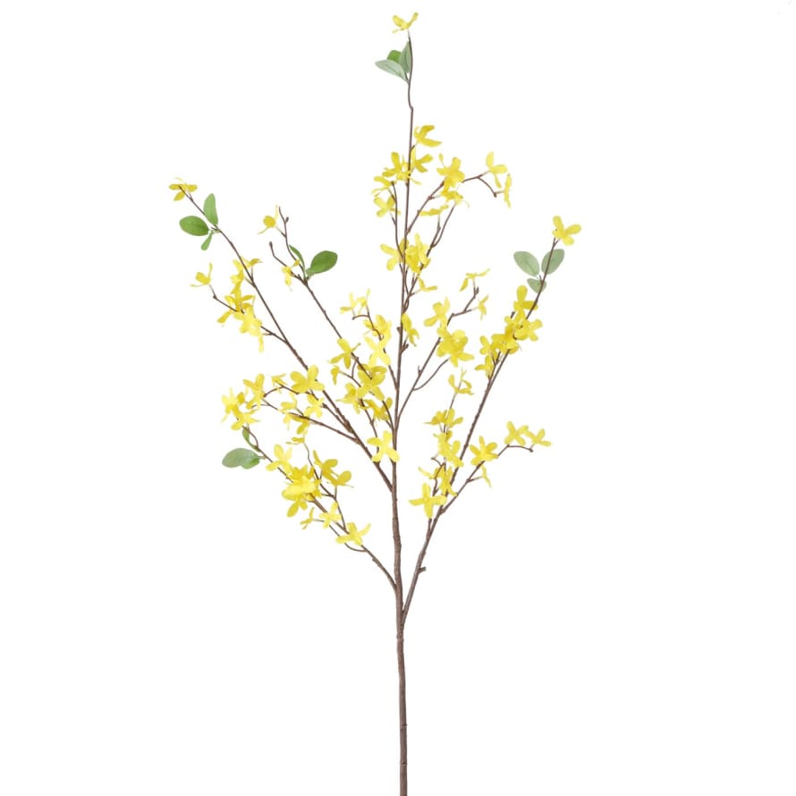 &Quirky Faux Forsythia Branch