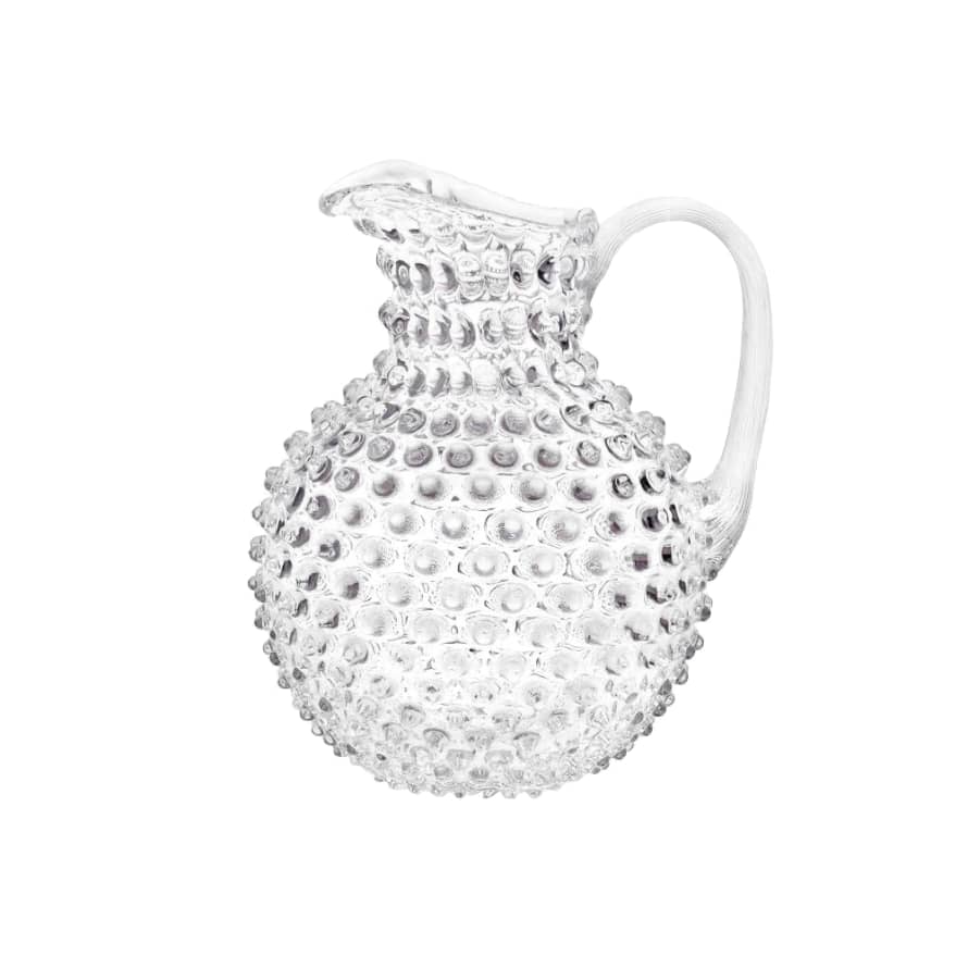 Hobnail Pitcher - Clear 