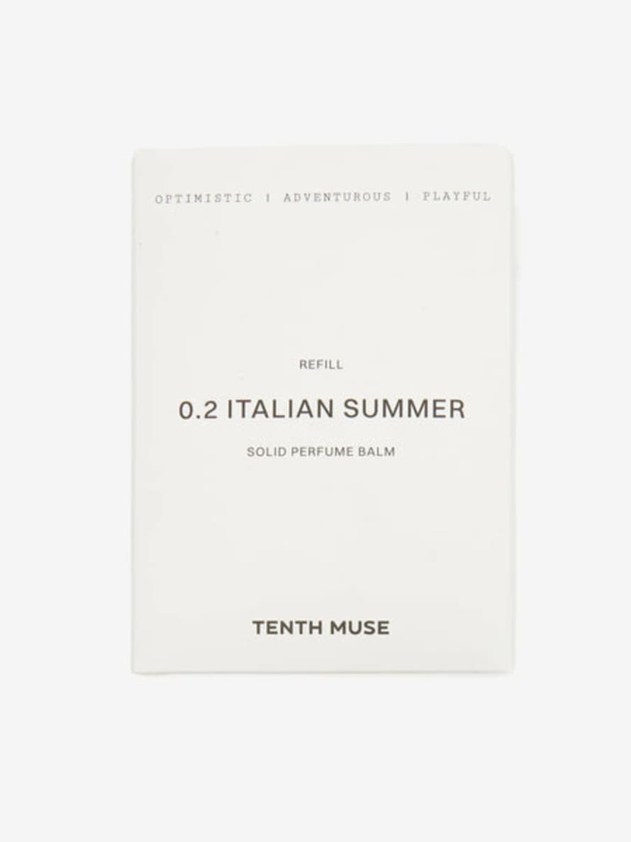 TENTH MUSE - Italian Summer Solid Perfume Refill