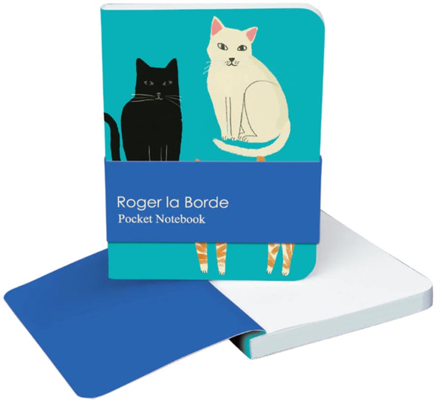 Roger la Borde Pocket Notebook Pretty Paws