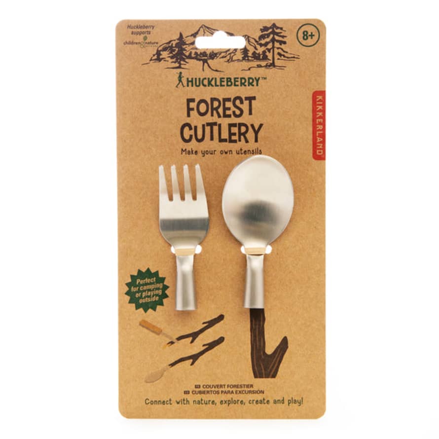 Kikkerland Design Huckleberry Forest Cutlery