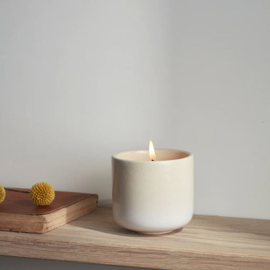 Distinctly Living Orange Blossom - Scented Candle Pot