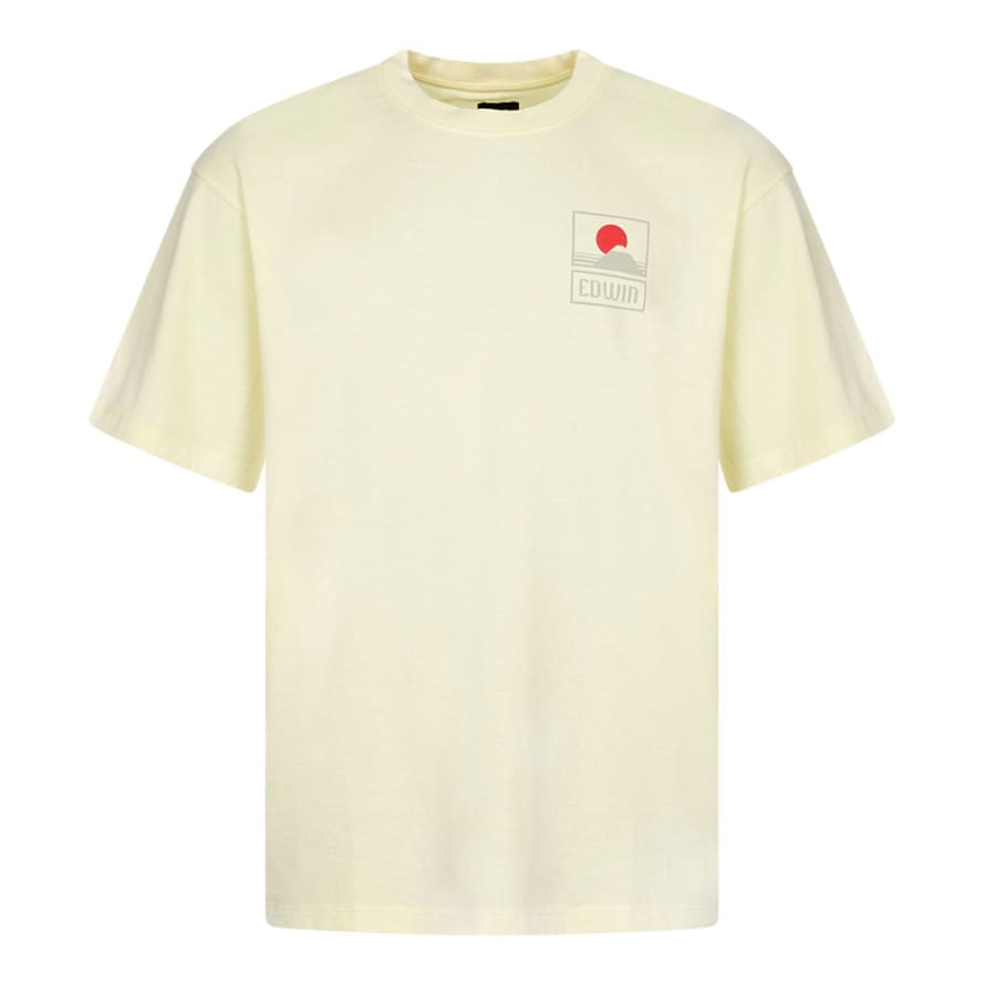 Edwin Sunset On Mt Fuji T-shirt - Yellow