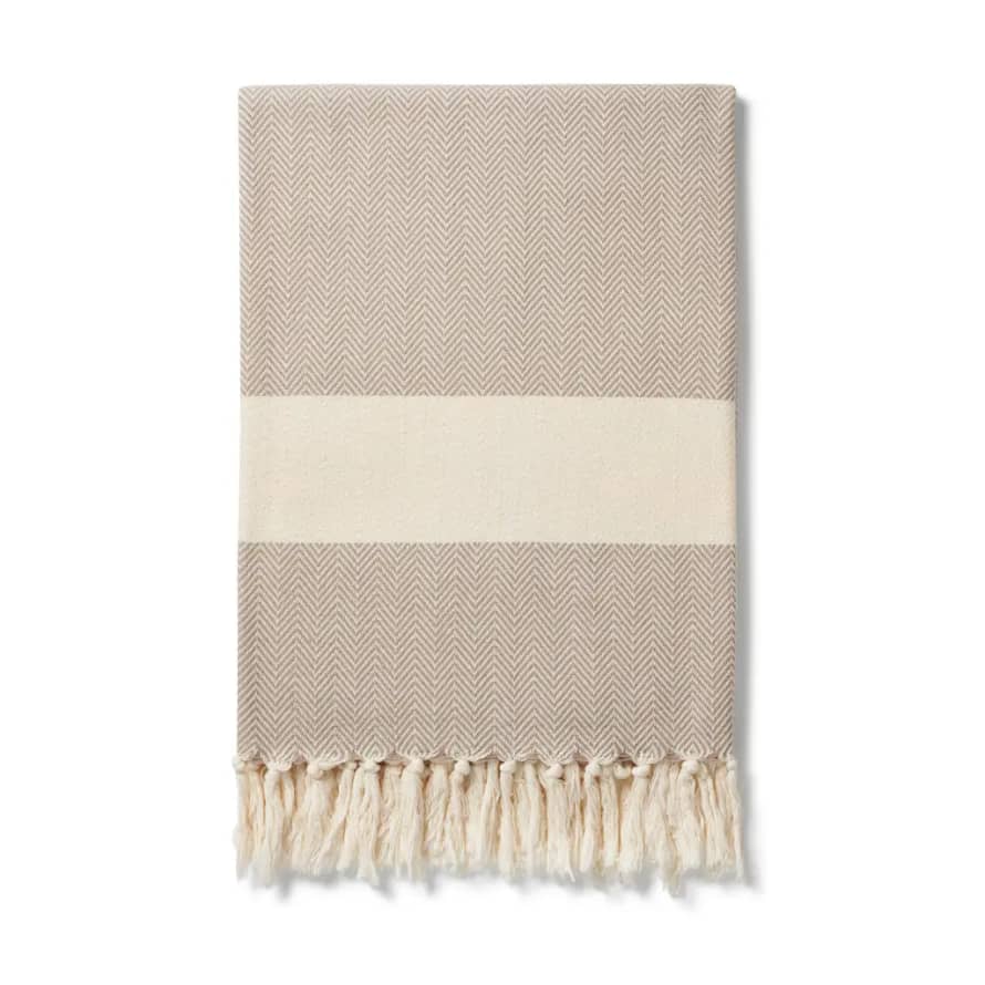 Luks Linen Organic Cotton Ferah Blanket