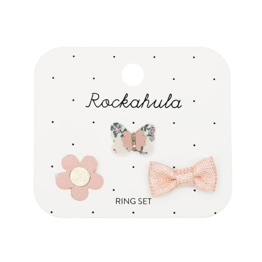 Rockahula : Flora Butterfly Ring Set