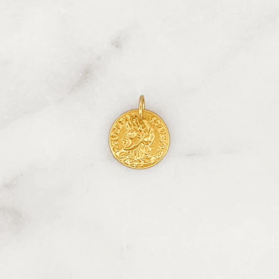 Anorak Bynouck Gold Coin Charm