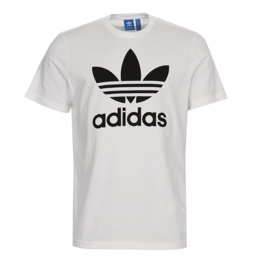 Adidas Trefoil Logo T- Shirt - White