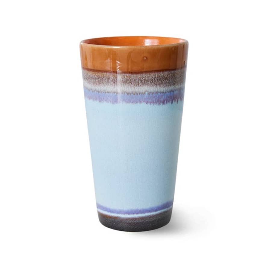 HK Living 70's Ceramics Latte Mug | Ash