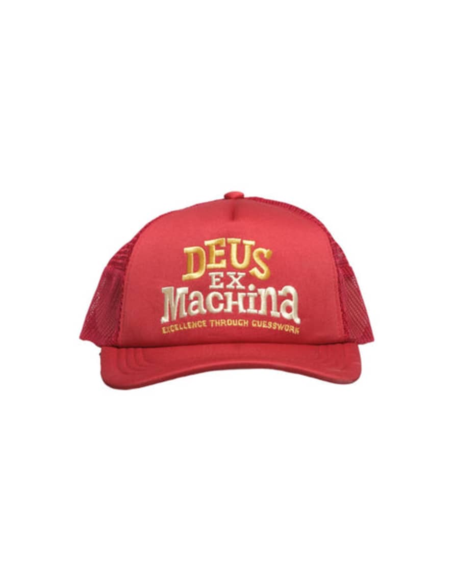 Deus Ex Machina Hat For Man Dmp247264 Red