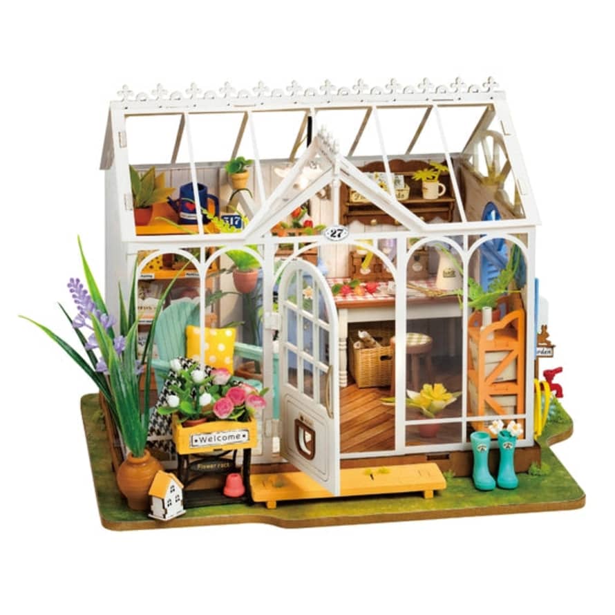 Hands Craft Diy Miniature House Kit - Dreamy Garden House