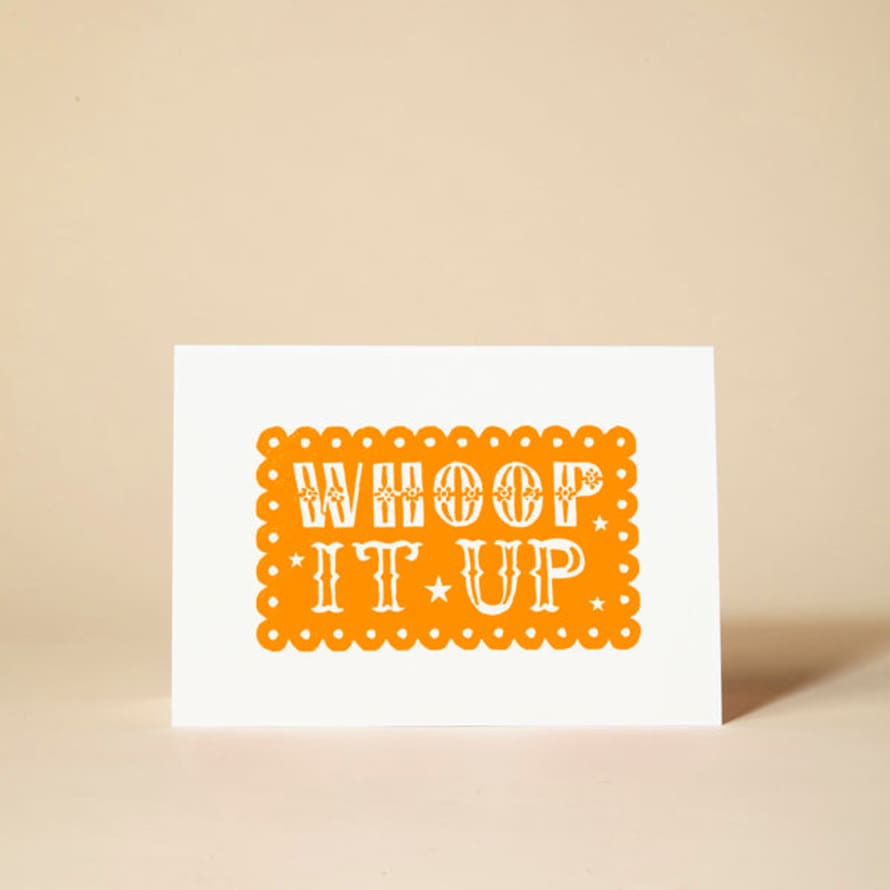 Pressed And Folded Pressed And Folded Card - Whoop It Up