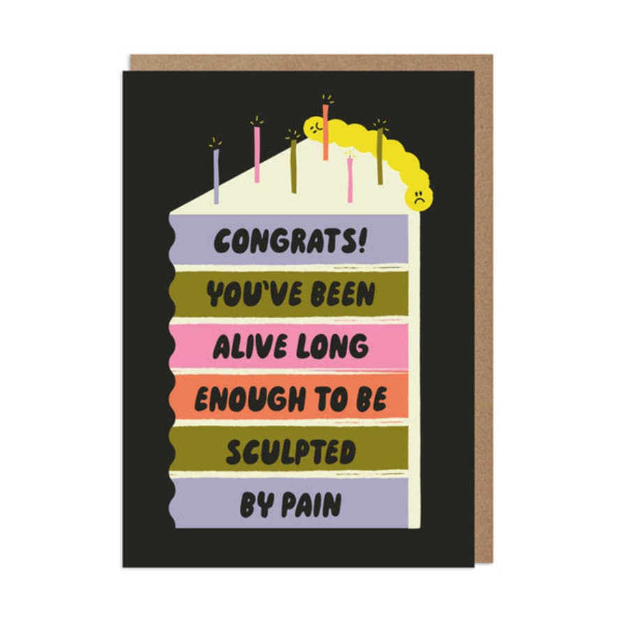 Betiobca Sculpted By Pain Birthday Card