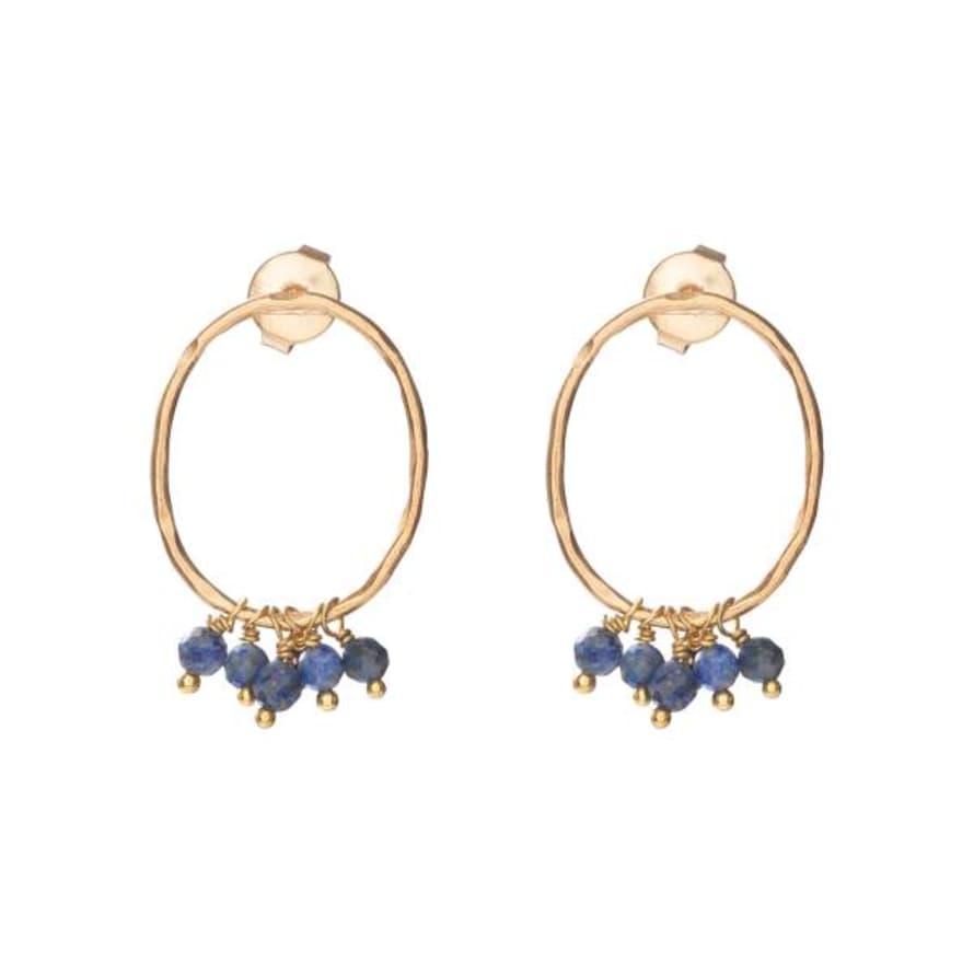 A Beautiful Story Earrings Serenity - Lapis Lazuli