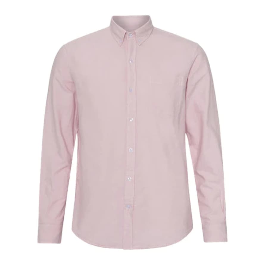 Colorful Standard Organic Cotton Oxford Shirt Faded Pink