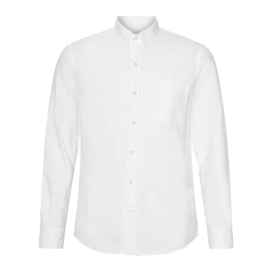Colorful Standard Organic Cotton Oxford Shirt Optical White