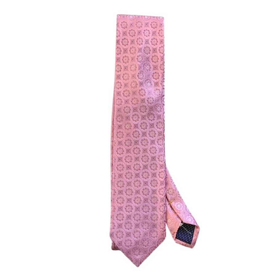 ETON Floral Woven Silk Tie