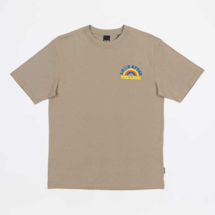 Only & Sons Only & Sons Lance Life T-shirt In Beige