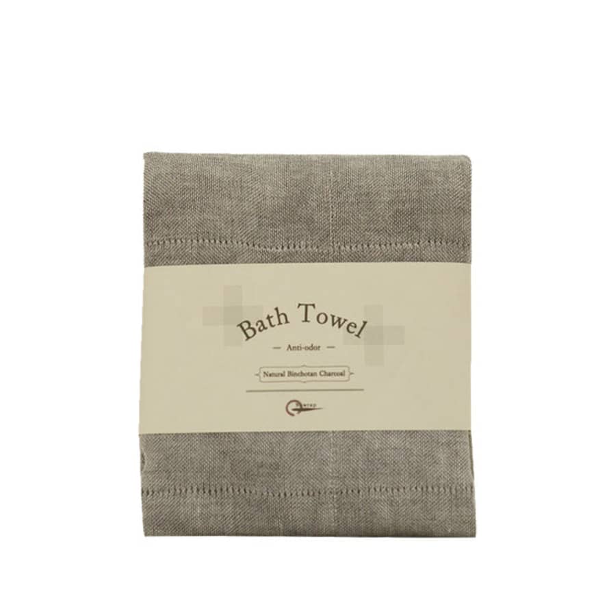 Japan-Best.net Charcoal-infused Bath Towel