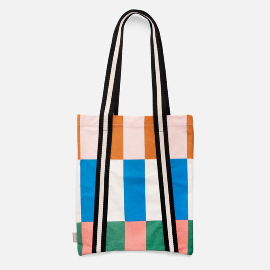 Caroline Gardner Multi Stripe Book Bag