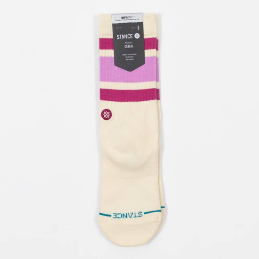 Stance Womens Boyd Staple Socks In Pink