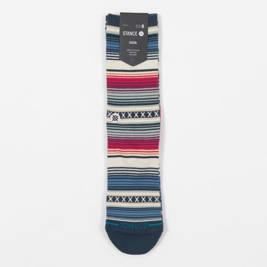 Stance Current St Crew Socks In Navy