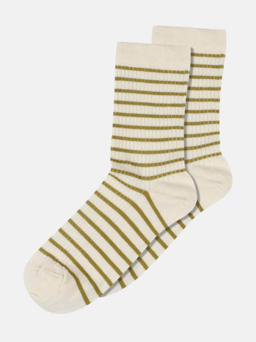 mp Denmark Lydia Ankle Socks - Avocado Oil