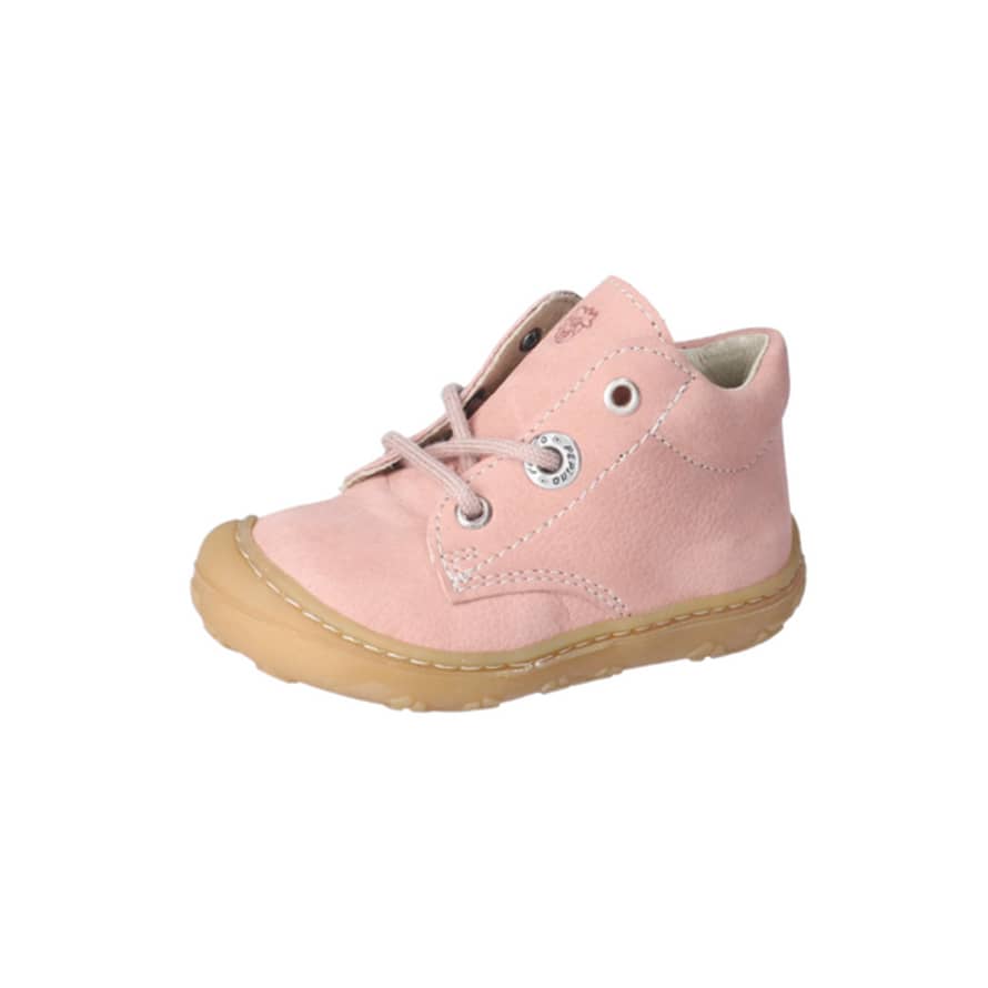 Ricosta : Cory Kids Boot With Laces - Barbie / Pink