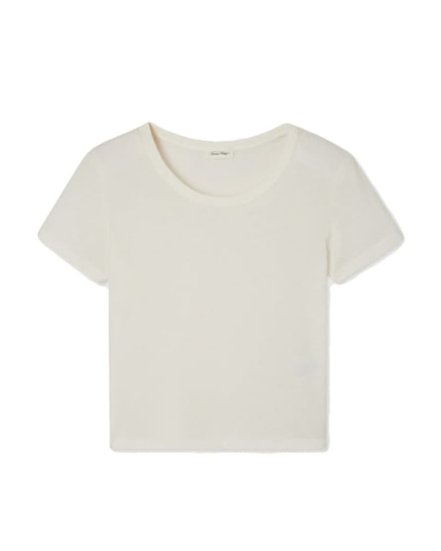 American Vintage W Camiseta Gamipy - Blanco