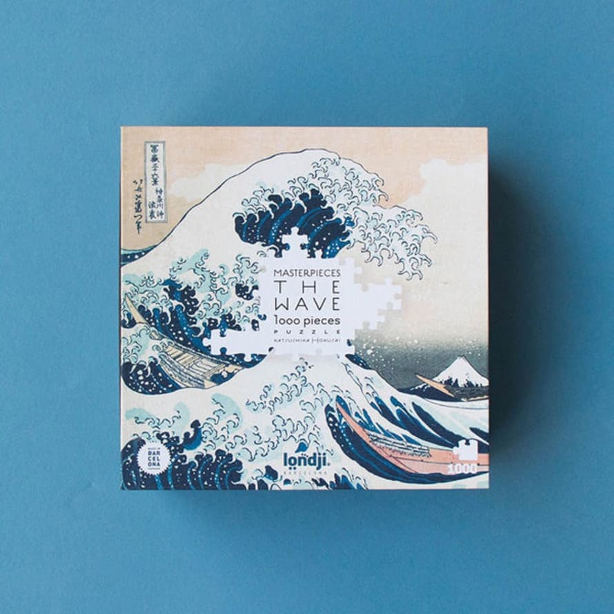 Londji : Puzzle - The Wave / Masterpieces Puzzle By Katsushika Hokusai (1000 Pieces)