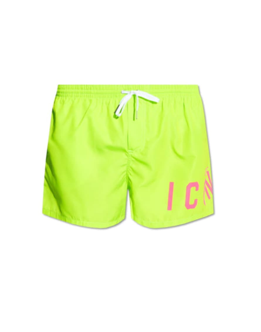 Dsquared2 Swimwears For Man D7b8p5380 Fluo Green