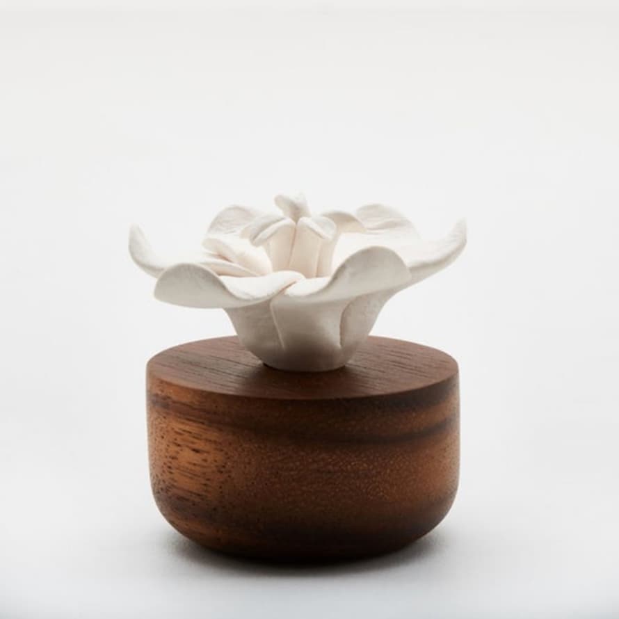 Anoq Porcelain Jasmine Flower Diffuser