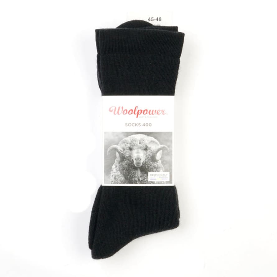 Woolpower Sock 400 - Black
