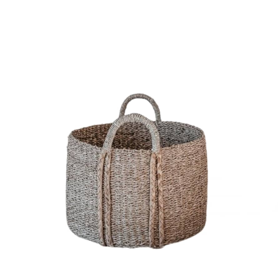 Round Seagrass Basket - Large