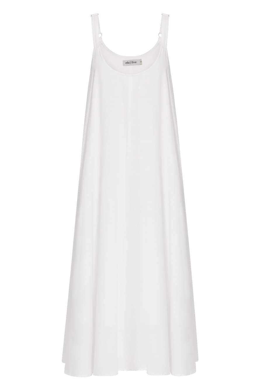 Eb & Ive Blanc Verve Tank Maxi Dress