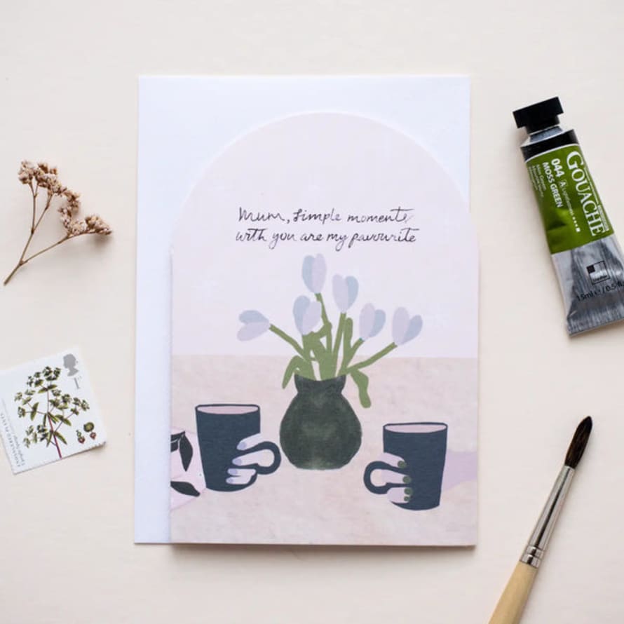 The Hidden Pearl Studio 'simple Moments' Mothers Day Card For Mum