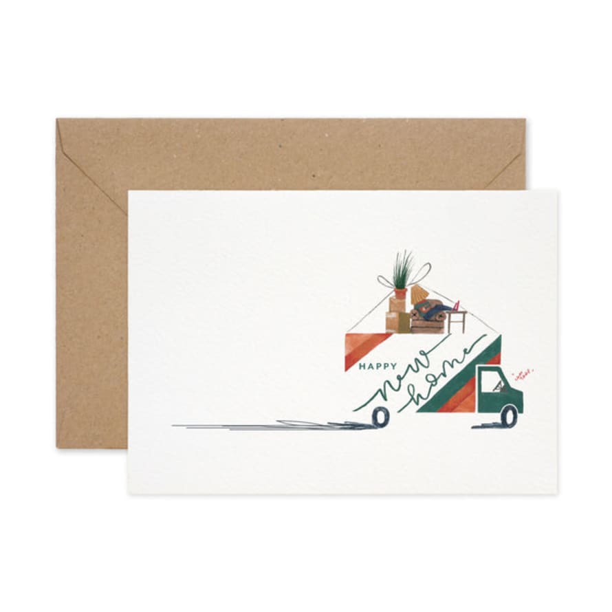 Paper Parade New Home Toot Toot Card