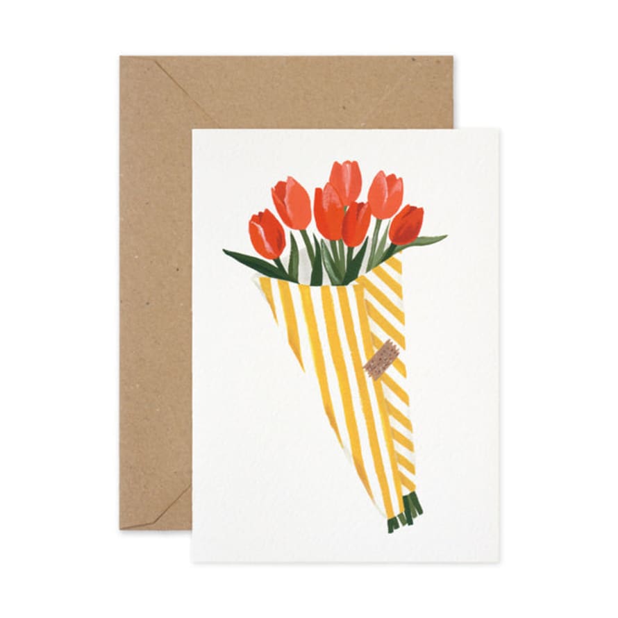 Paper Parade Tulips Card