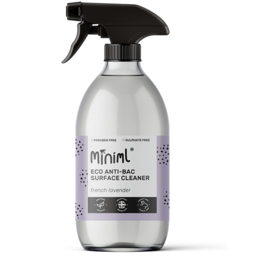 Miniml Anti-bac Surface Cleaner - French Lavender (500ml)