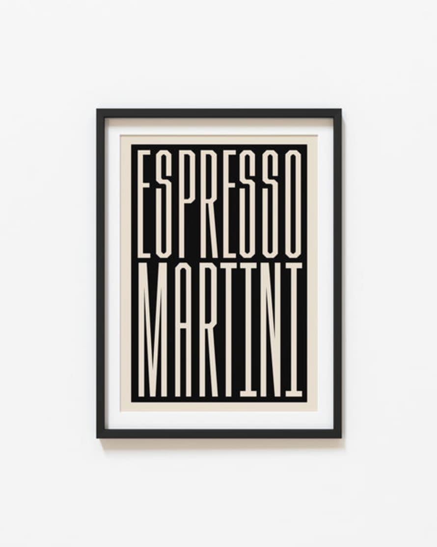 Simplyextrajordanary Espresso Martini Retro Print
