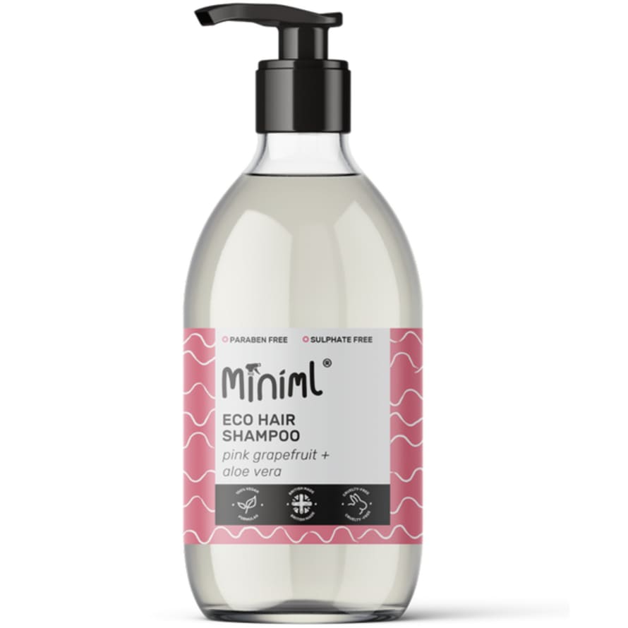 Miniml Shampoo - Pink Grapefruit & Aloe Vera (500ml)