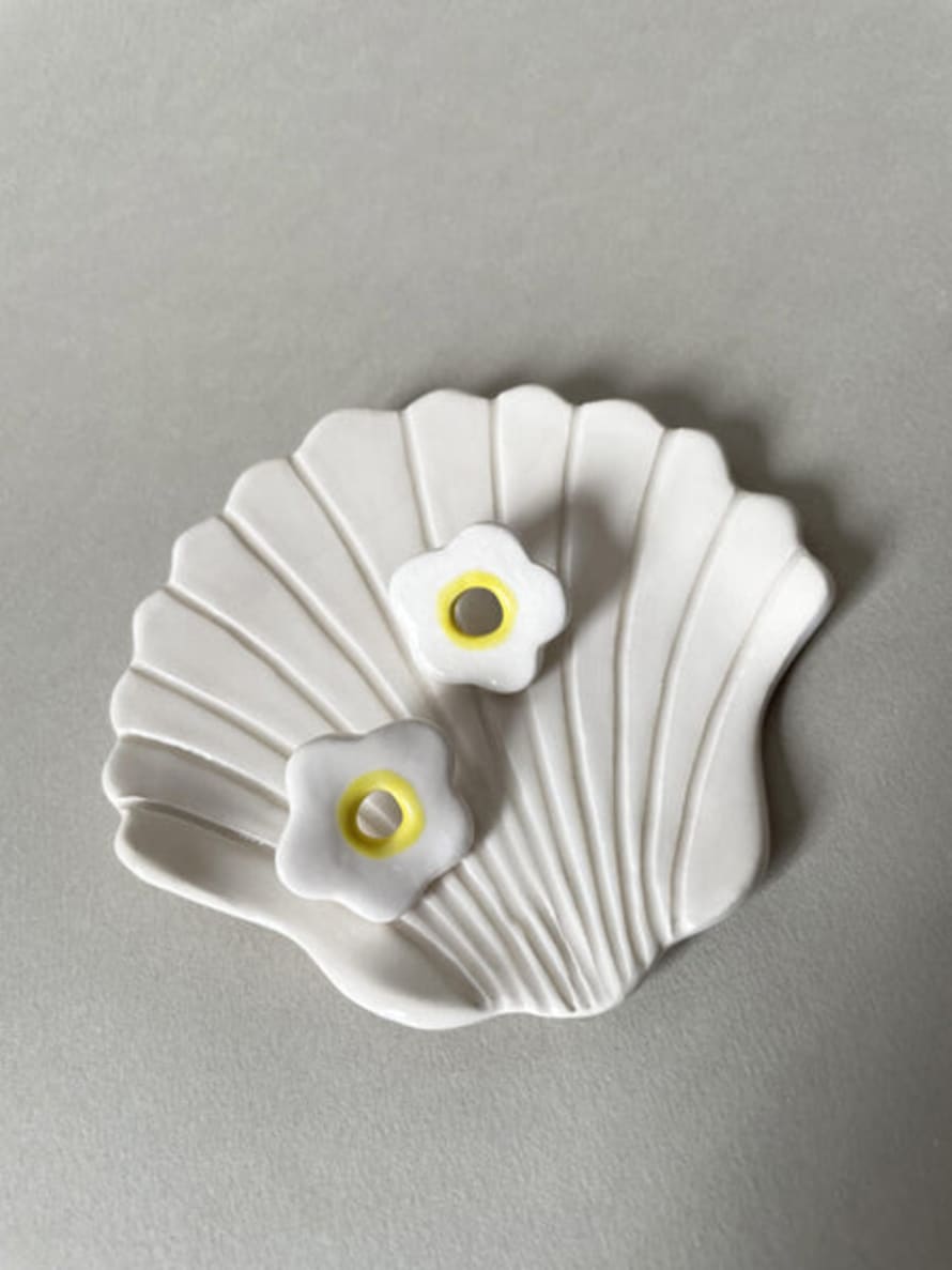 Blanca Olmos Studio Conch Shell Jewellery Plate