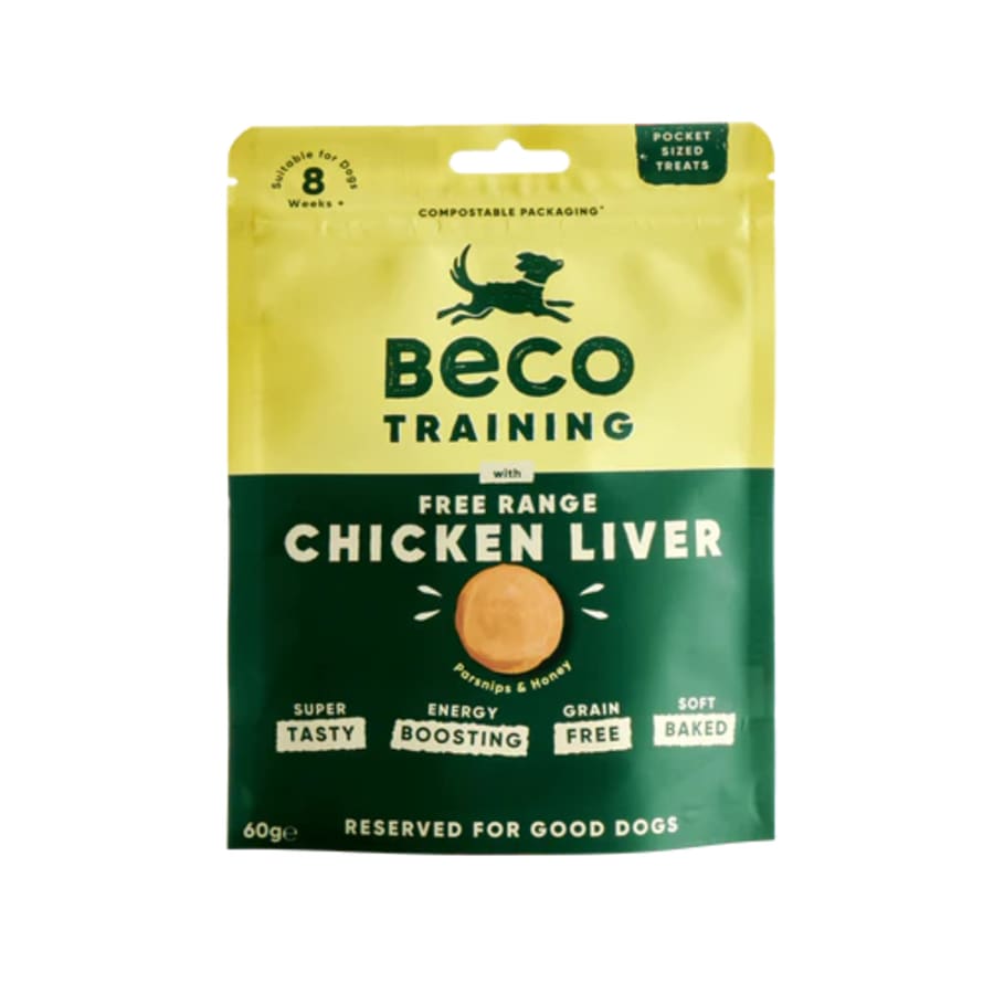 Beco Pets Dog Training Treats - Chicken Liver