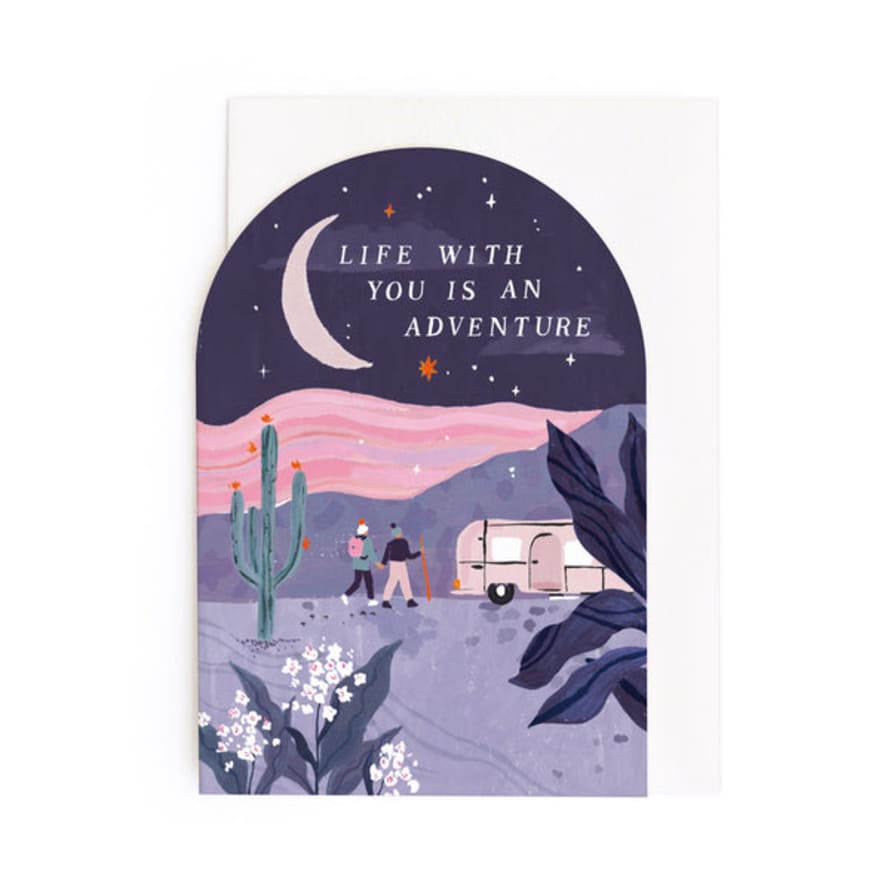 Sister Paper Co Life Is An Adventure With You Card