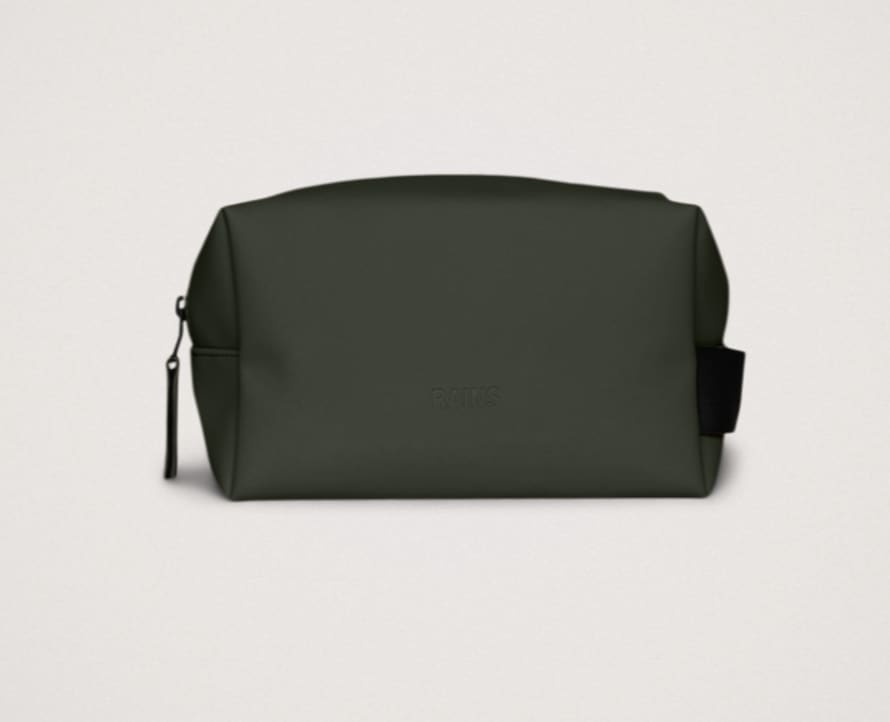 Rains Green Wash Bag Small 15580