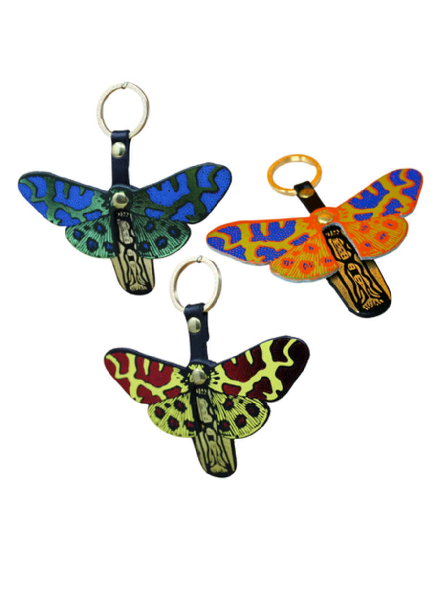 Ark Leather Butterfly Key Fob 