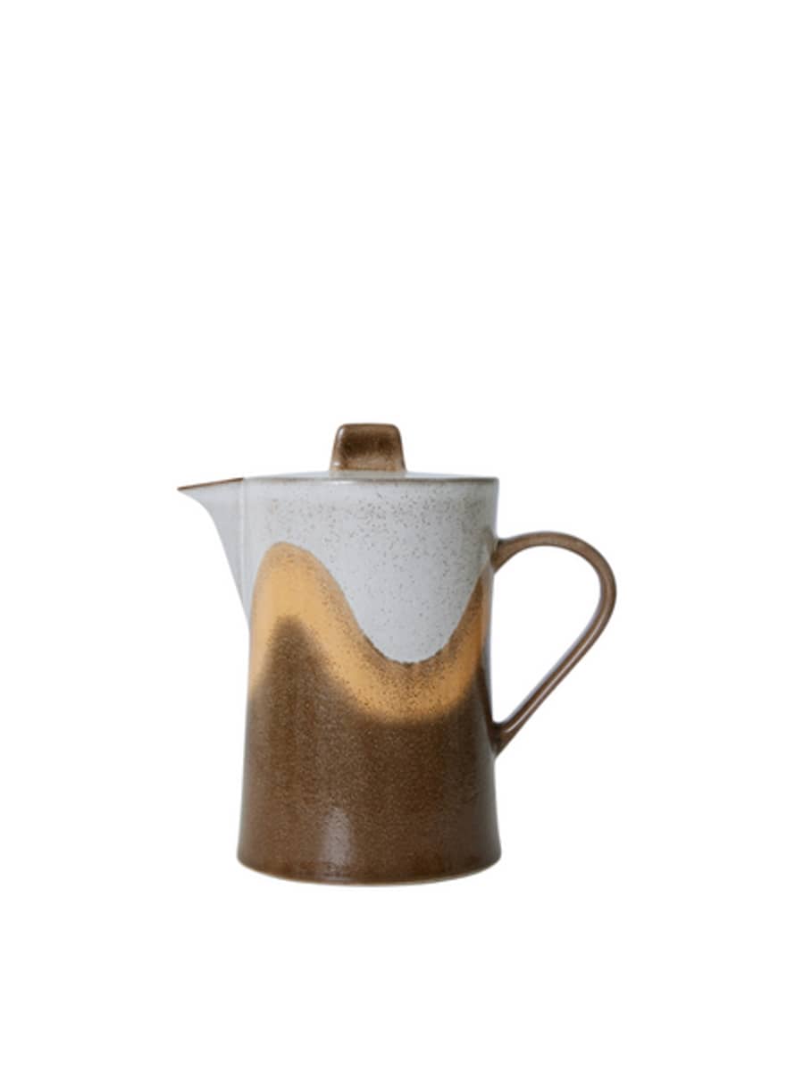 HK Living 70's Ceramics Tea Pot In Oasis From