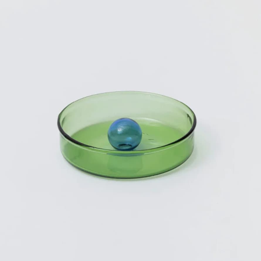 Block Design 13309256 Bubble Dish Small In Green/blue