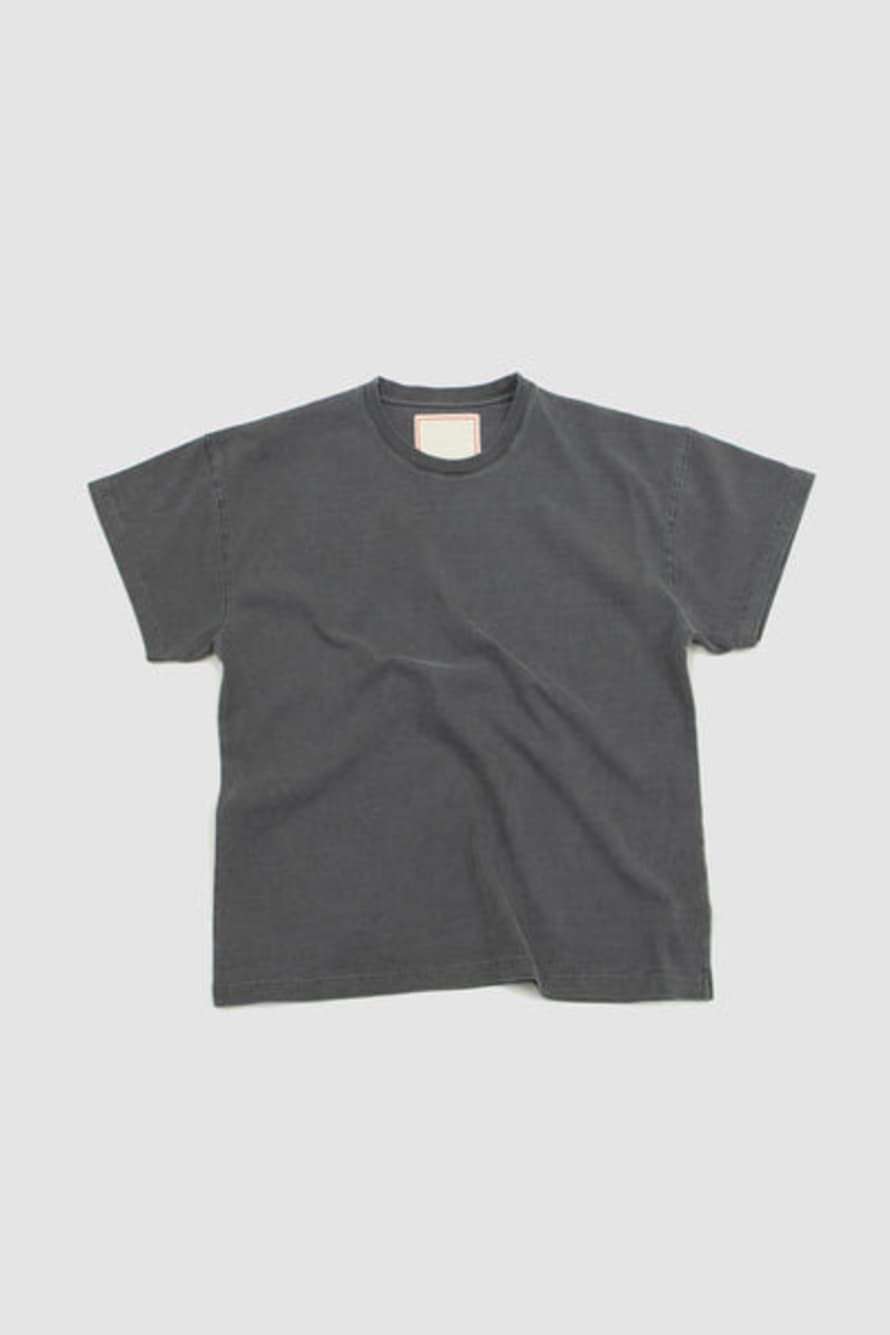 Jeanerica Marcel 200 Heavy Tee Washed Black